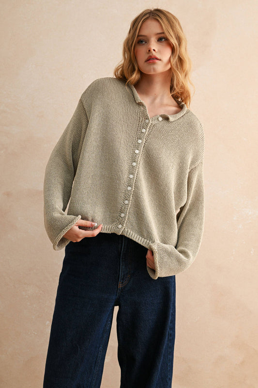 Perennial Cardigan (100% Cotton)